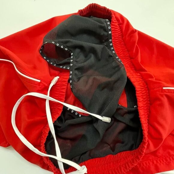 Hugo Boss Men’s Swim Trunks Red Size Large - Picture 9 of 9